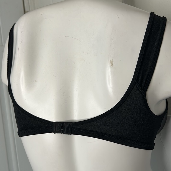 Vintage GELMART Style 2948 Black Wirefree Sheer Nylon Unlined Bralette Bra NWT - Picture 11 of 17